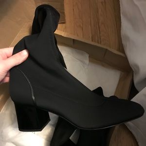 Zara Black Knee-High Boots